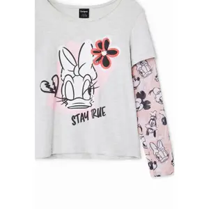 Girl's long sleeve T-shirt Desigual Disney image-3