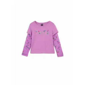 Girls' long-sleeved t-shirt combo Desigual image-0