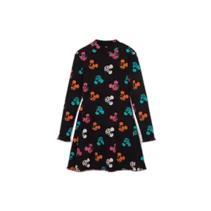 Girl's sweater dress Desigual Mickey image-0