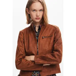 Skórzana kurtka Desigual Múnich image-4