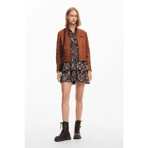 Skórzana kurtka Desigual Múnich image-1