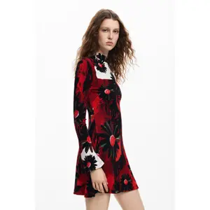 Women's shirt dress Desigual Nantes Lacroix image-3