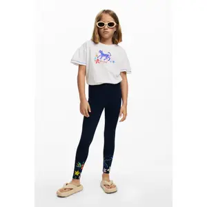 Girls' leggings Desigual Daisy image-1