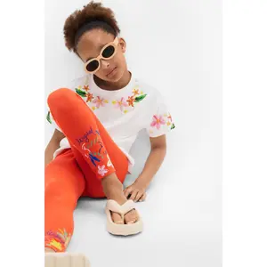 Girls' leggings Desigual Daisy image-3