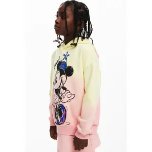 Girl hoodie Desigual Mickey image-3