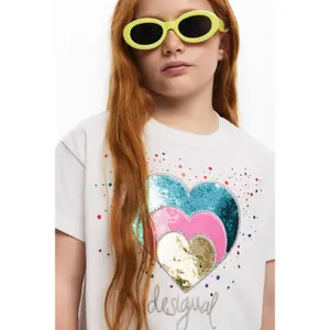 Girl's T-shirt Desigual Day image-5