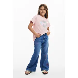 Girl's T-shirt Desigual Day image-1
