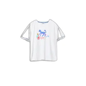 Girl's T-shirt Desigual Smile image-0
