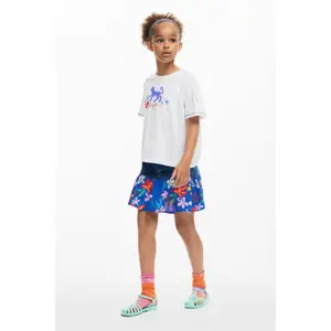 Girl's T-shirt Desigual Smile image-1