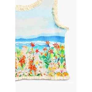 Girl's tank top Desigual Soller image-5