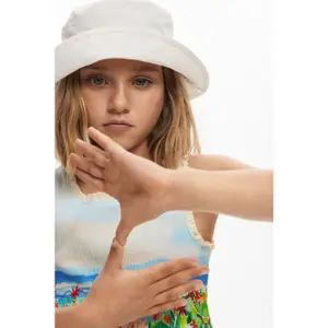 Girl's tank top Desigual Soller image-4