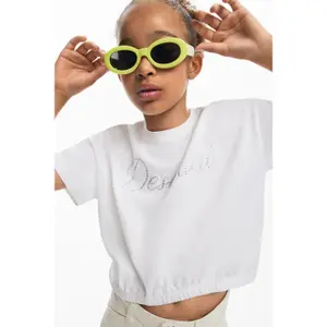 Girl's T-shirt Desigual Sky image-3