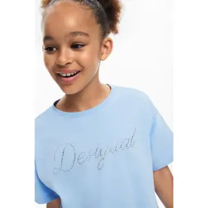 Girl's T-shirt Desigual Sky image-4