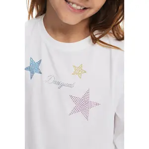 Girl's T-shirt Desigual Daisy image-6