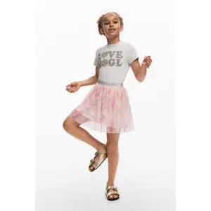 Girl's T-shirt Desigual Power image-1