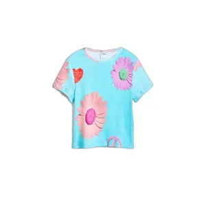 Girl's T-shirt Desigual Peace image-0