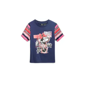 Girl's T-shirt Desigual Flower image-0