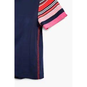 Girl's T-shirt Desigual Flower image-5