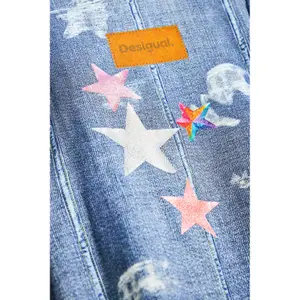 Girl t-shirt dress Desigual Star image-4