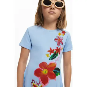 Girl t-shirt dress Desigual Bali image-4