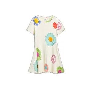 Girl t-shirt dress Desigual Lila image-0