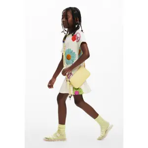 Girl t-shirt dress Desigual Lila image-3