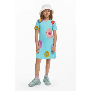 Girl t-shirt dress Desigual Lila image-1