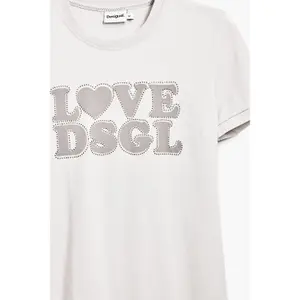 Camiseta de mujer Desigual Love Dsgl image-3