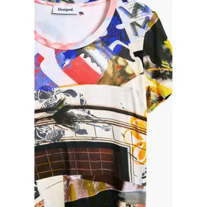 T-shirt femme Desigual Collage image-3