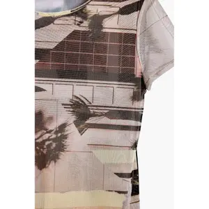 T-shirt femme Desigual Delaware image-3