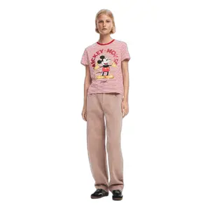Women's T-shirt Desigual Mickey Mouse image-1