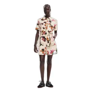 Hemdkleid Damen Desigual Monicawhite image-1