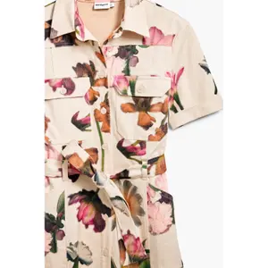 Hemdkleid Damen Desigual Monicawhite image-3