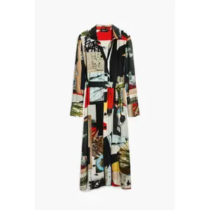 Robe chemise femme Desigual Lacroix image-0