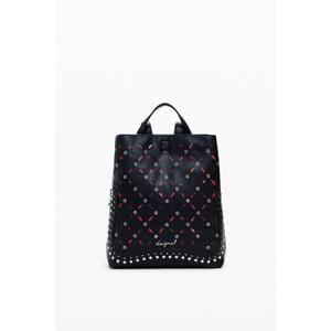 Mini-ryggsäck för kvinnor Desigual Yankee Metal Patch Sumy image-1