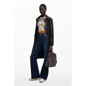 Mini mochila para mulher Desigual Poker Face Chester image-3