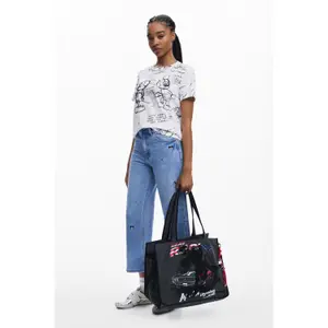 Tote bag femme Desigual Mickey Studs Khiva image-3