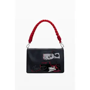 25waxp19-2000-sac-a-main-a-rabat-femme-desigual-mickey-rock-dortmund-noir-rouge-tu