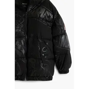 Child Puffer jacket Desigual Spider image-2