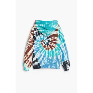 Camisola com capuz para criança Desigual Tie-Dye image-1