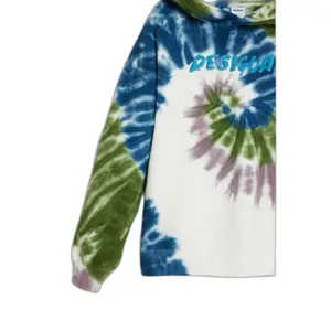 Camisola com capuz para criança Desigual Tie-Dye image-2