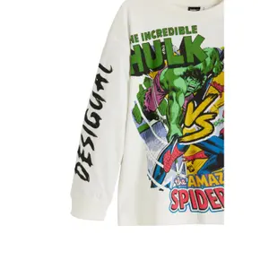 Long sleeve T-shirt Desigual Incredible Marvel image-2