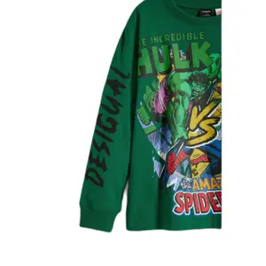Long sleeve T-shirt Desigual Incredible Marvel image-2