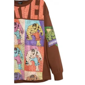 Παιδικό φούτερ Desigual Hulk Marvel image-2