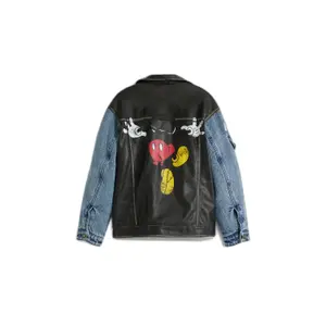 Girl's denim jacket Desigual Sunny Mickey image-1