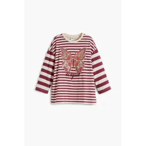 Girl's long sleeve T-shirt Desigual Cherries image-0