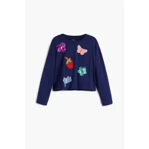 Sweatshirt girl Desigual Lucy image-0