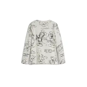 Girl's long sleeve T-shirt Desigual Mickey Sequins image-1
