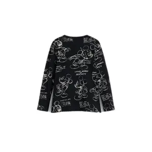 Girl's long sleeve T-shirt Desigual Mickey Sequins image-1