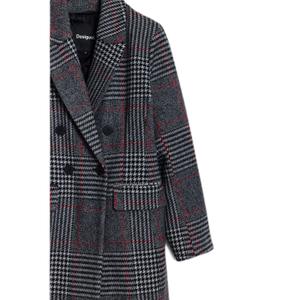 Damesjas Desigual Capucha Check image-3